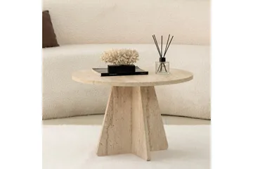 Munne Soffbord 60 cm - Beige - Möbler - Bord & matgrupp - Soffbord