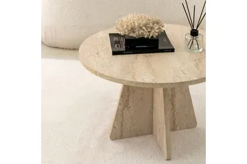 Munne Soffbord 60 cm - Beige - Möbler - Bord & matgrupp - Soffbord