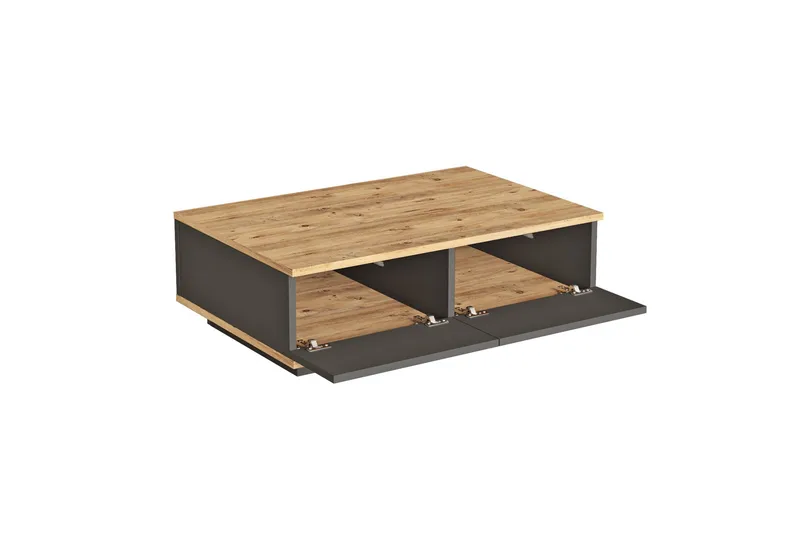 Najar Soffbord 90 cm - Brun/Antracit - Möbler - Bord & matgrupp - Soffbord