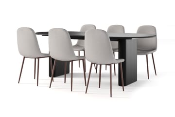 Beige - Svart