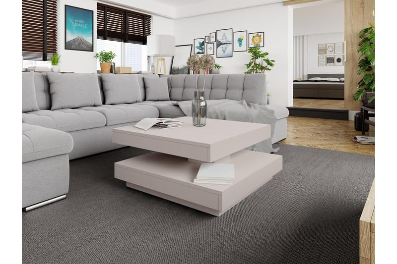 Nenani Soffbord 70 cm - Beige - Möbler - Bord & matgrupp - Soffbord
