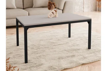 Nerima Soffbord 100 cm - Svart/Beige - Möbler - Bord & matgrupp - Soffbord