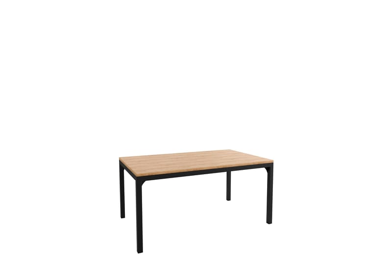 Nerima Soffbord 100 cm, Svart/Brun