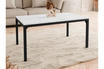 Nerima Soffbord 100 cm - Svart/Vit - Möbler - Bord & matgrupp - Soffbord