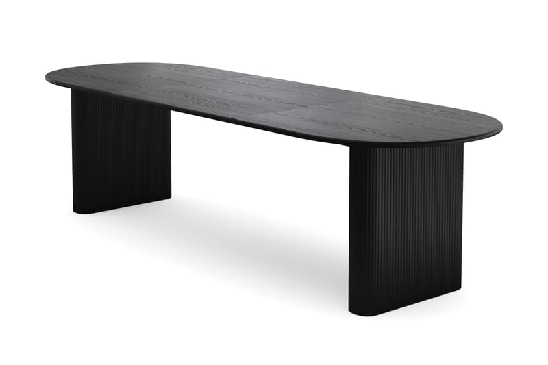 Noira Förlängningsbart Matbord 220/320x100 cm Fanér, Svart