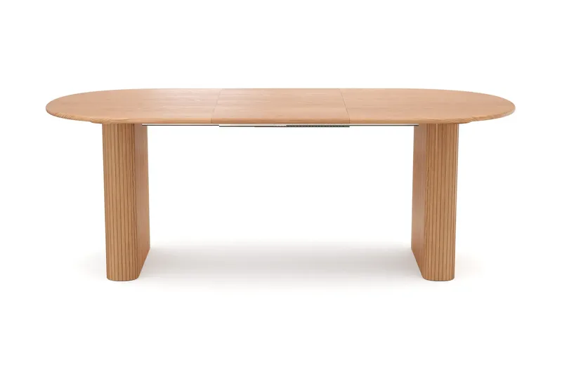 Noira Matgrupp 160-220 cm förlängningsbart i Ek med 6 Ronja Matstolar - Sand/Ek - Möbler - Bord & matgrupp - Matgrupp