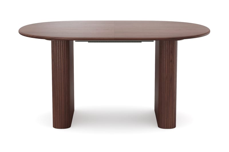 Noira Matgrupp 160-220 cm förlängningsbart i Valnöt med 6 Ronja Matstolar - Sand/Valnöt - Möbler - Bord & matgrupp - Matgrupp