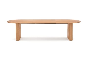Noira Matgrupp 220-320 cm förlängningsbart i Ek med 6 Ronja Matstolar - Sand/Ek - Möbler - Bord & matgrupp - Matgrupp