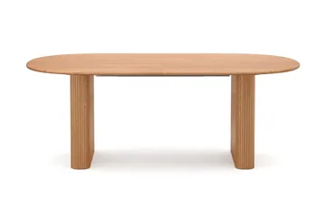 Noira Matgrupp 220-320 cm förlängningsbart i Ek med 6 Ronja Matstolar - Sand/Ek - Möbler - Bord & matgrupp - Matgrupp