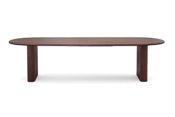 Noira Matgrupp 220-320 cm förlängningsbart i Valnöt med 6 Ronja Matstolar - Valnöt - Möbler - Bord & matgrupp - Matgrupp