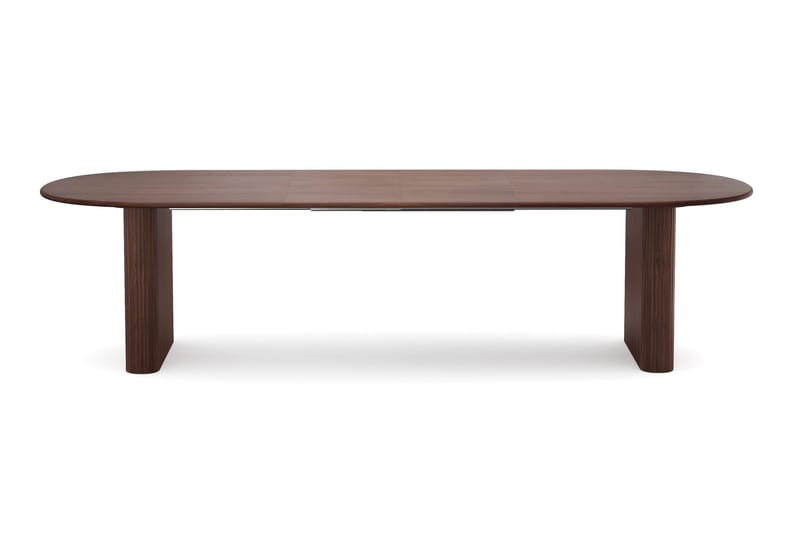 Noira Matgrupp 220-320 cm förlängningsbart i Valnöt med 6 Ronja Matstolar - Valnöt - Möbler - Bord & matgrupp - Matgrupp