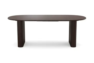 Noira Matgrupp förlängningsbart 160-220 cm Rökt Ek med 6 Malte Matstolar - Möbler - Bord & matgrupp - Matgrupp