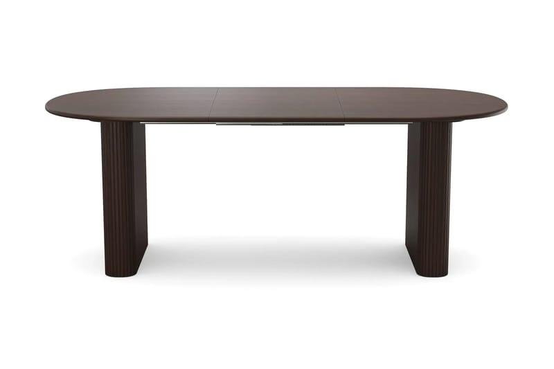 Noira Matgrupp förlängningsbart 160-220 cm Rökt Ek med 6 Malte Matstolar - Möbler - Bord & matgrupp - Matgrupp