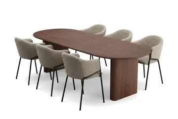 220-320 cm - Rökt ek