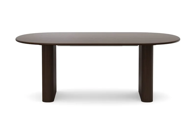 Noira Matgrupp förlängningsbart 220-320 cm Rökt Ek med 6 Reciclar Matstolar - Rökt ek - Möbler - Bord & matgrupp - Matgrupp