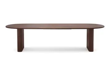 Noira Matgrupp förlängningsbart 220-320 cm Valnöt med 6 Filip Matstolar - Valnöt - Möbler - Bord & matgrupp - Matgrupp