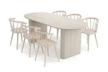 180 cm - Rökt ek