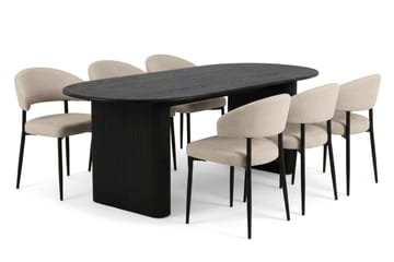 Beige, Svart