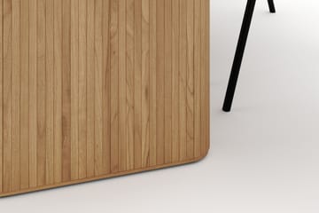 Noira Ovalt Matbord 220 cm med 6 Berit Stolar - Natur - Möbler - Bord & matgrupp - Matgrupp