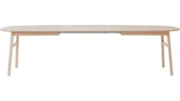 Nordal Matbord Förlängningsbar 105x205-305 cm - Vitpigmenterad - Möbler - Bord & matgrupp - Matbord & köksbord