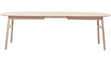 Nordal Matbord Förlängningsbar 105x205-305 cm - Vitpigmenterad - Möbler - Bord & matgrupp - Matbord & köksbord