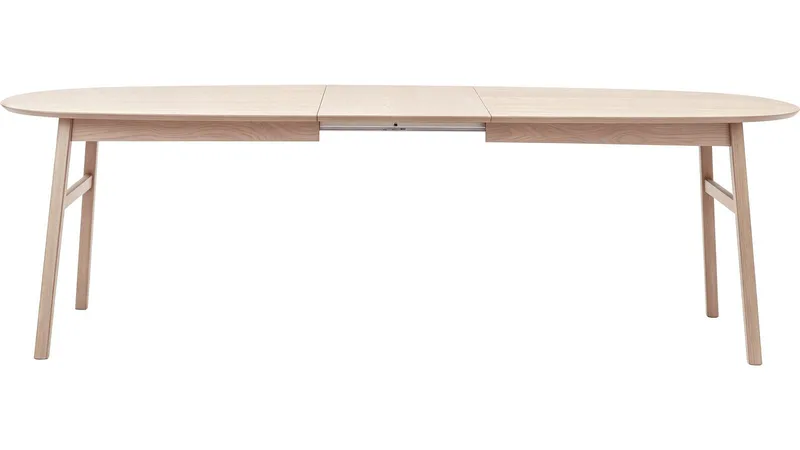 Nordal Matbord Förlängningsbar 105x205-305 cm - Vitpigmenterad - Möbler - Bord & matgrupp - Matbord & köksbord