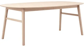 Nordal Matbord Förlängningsbar 105x205-305 cm - Vitpigmenterad - Möbler - Bord & matgrupp - Matbord & köksbord