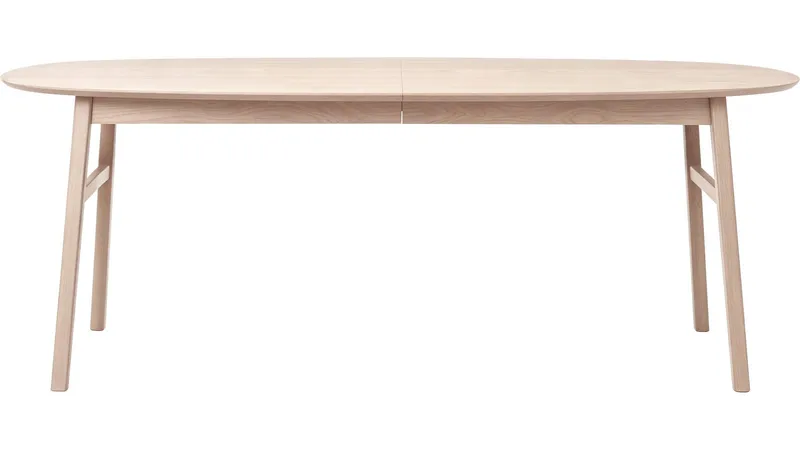 Nordal Matbord Förlängningsbar 105x205-305 cm - Vitpigmenterad - Möbler - Bord & matgrupp - Matbord & köksbord