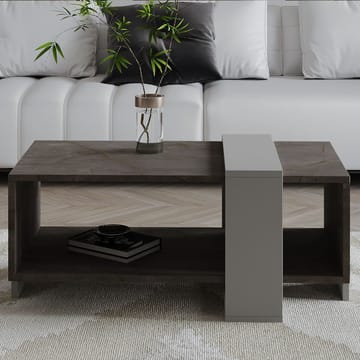 Norell Soffbord 90x40x49 cm - Gordion Marble och Grey - Möbler - Bord & matgrupp - Soffbord