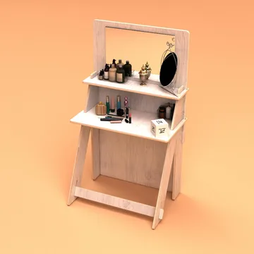 Norena Sminkbord 85 cm - Naturträ - Möbler - Bord & matgrupp - Sminkbord & toalettbord