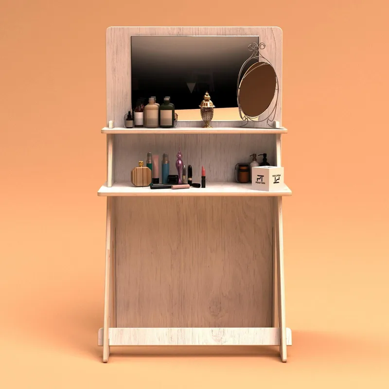 Norena Sminkbord 85 cm - Naturträ - Möbler - Bord & matgrupp - Sminkbord & toalettbord