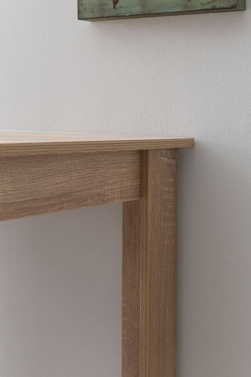 Norova Barbord 120 cm - Sonoma-ek/silver - Möbler - Bord & matgrupp - Barbord & ståbord