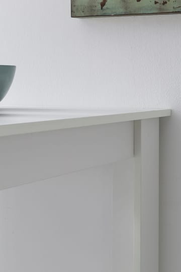 Norova Barbord 120 cm - Vit och silver - Möbler - Bord & matgrupp - Barbord & ståbord