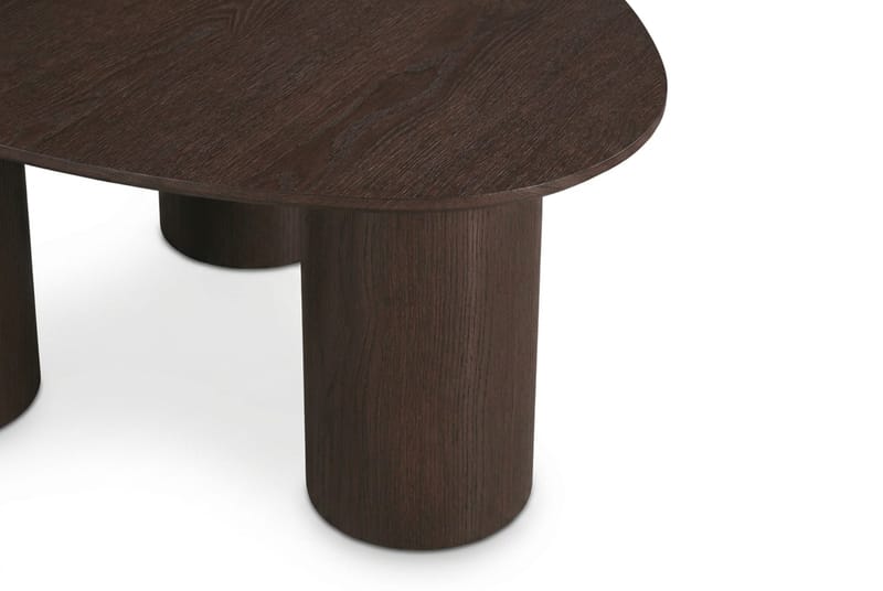 Nova Soffbord Triangelformat 85 cm - Rökt ek - Möbler - Bord & matgrupp - Soffbord