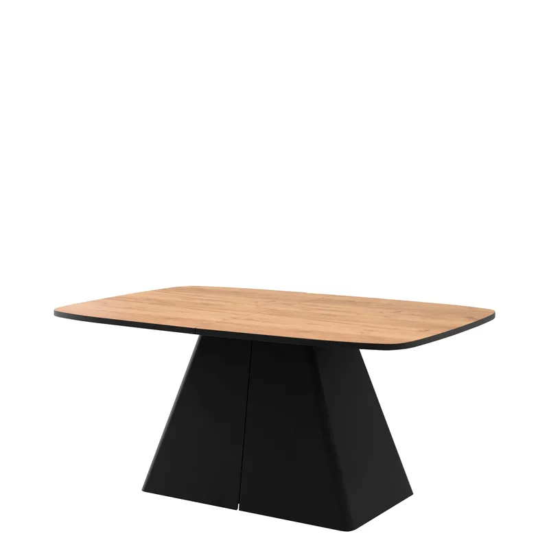 Novaj Matbord förlängningsbart 180-256 cm - Svart, naturligt trä - Möbler - Bord & matgrupp - Matbord & köksbord