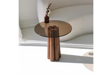 Novera Soffbord 50 cm - Brons/Valnöt - Möbler - Bord & matgrupp - Soffbord