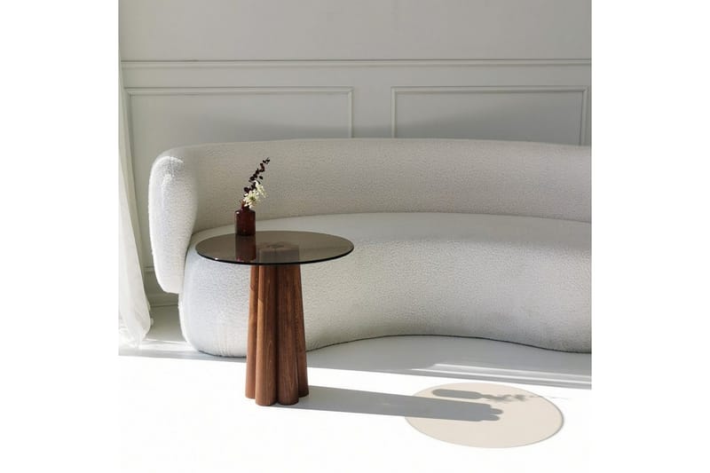 Novera Soffbord 50 cm - Brons/Valnöt - Möbler - Bord & matgrupp - Soffbord