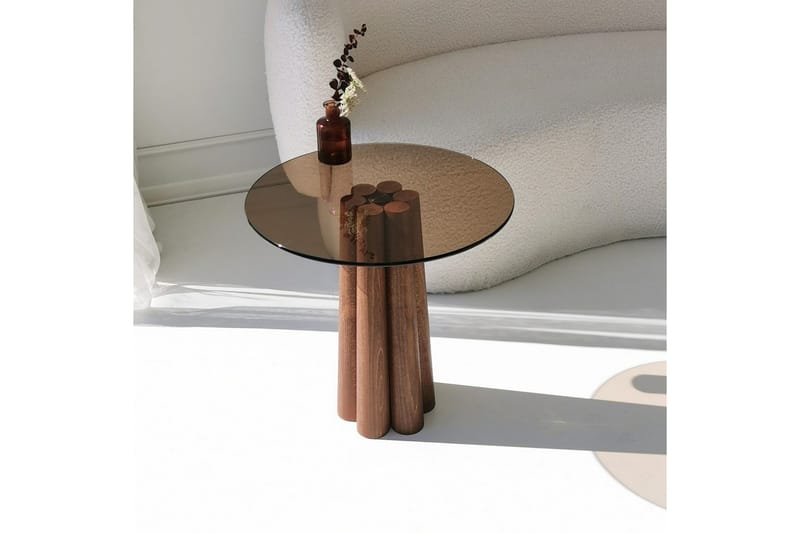 Novera Soffbord 50 cm - Brons/Valnöt - Möbler - Bord & matgrupp - Soffbord