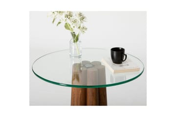 Novera Soffbord 50 cm - Offwhite/Mörkfärgat trä - Möbler - Bord & matgrupp - Soffbord
