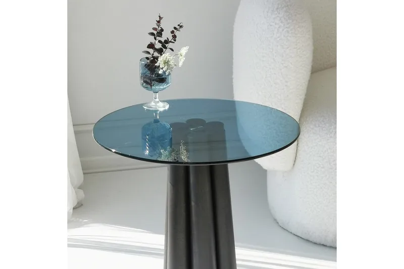Novera Soffbord 50 cm - Svart/Blå - Möbler - Bord & matgrupp - Soffbord