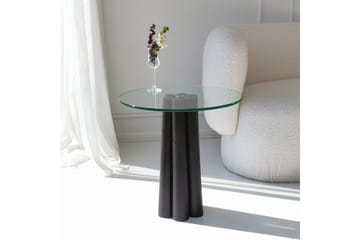 Novera Soffbord 50 cm - Transparent/Svart - Möbler - Bord & matgrupp - Soffbord