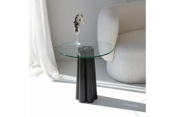 Novera Soffbord 50 cm - Transparent/Svart - Möbler - Bord & matgrupp - Soffbord