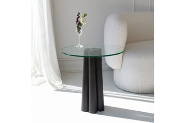 Novera Soffbord 50 cm - Transparent/Svart - Möbler - Bord & matgrupp - Soffbord