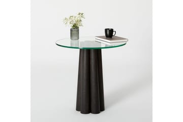 Novera Soffbord 50 cm - Transparent/Svart - Möbler - Bord & matgrupp - Soffbord