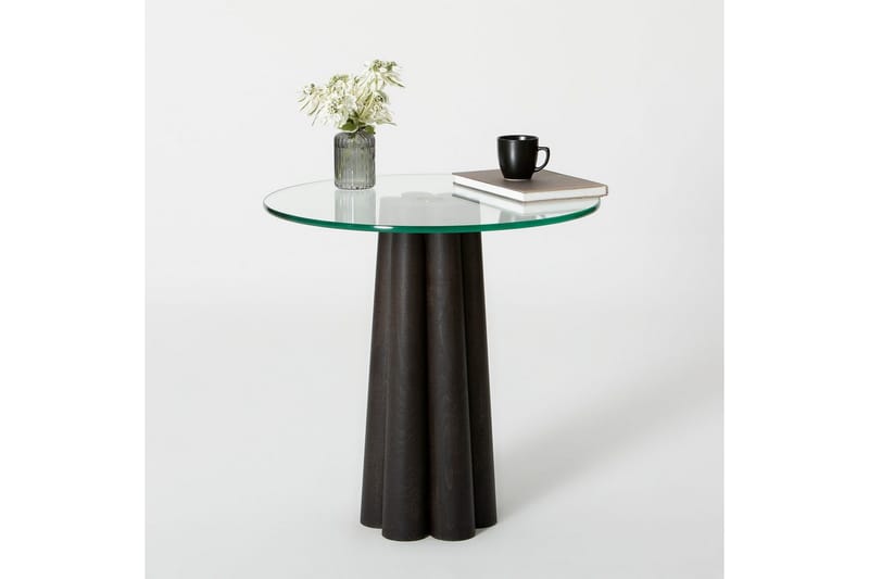 Novera Soffbord 50 cm - Transparent/Svart - Möbler - Bord & matgrupp - Soffbord