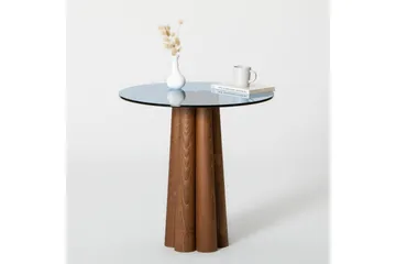 Novera Soffbord 50 cm - Valnöt/Blå - Möbler - Bord & matgrupp - Soffbord