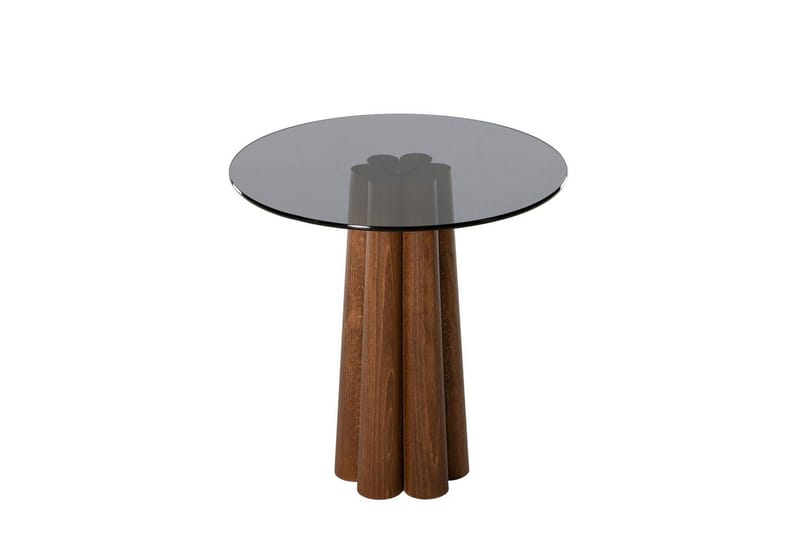 Novera Soffbord 50 cm, Valnöt/Mörkgrå