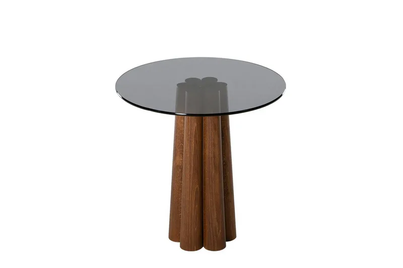 Novera Soffbord 50 cm, Valnöt/Mörkgrå