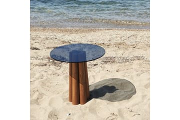 Novera Soffbord 50 cm - Valnöt/Mörkgrå - Möbler - Bord & matgrupp - Soffbord