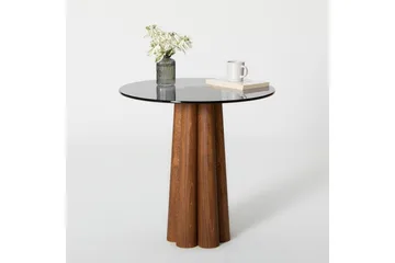 Novera Soffbord 50 cm - Valnöt/Mörkgrå - Möbler - Bord & matgrupp - Soffbord